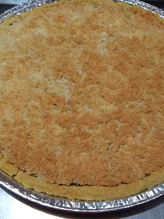 Una foto de Tarta de dulce de leche y coco