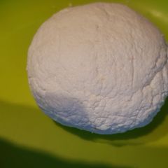 A picture of Homemade paneer cheese.