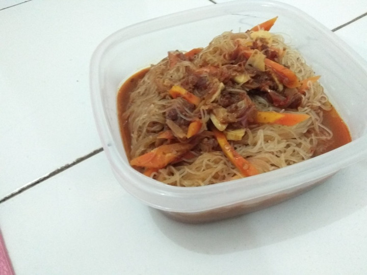 Ternyata begini lho! Resep bikin Bihun kuah ricecooker (masakan anak kos) yang menggugah selera