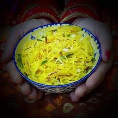 Kesari meethi seviyan A picture of Kesari meethi seviyan.