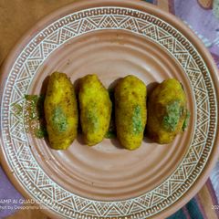A picture of Poha cutlet.