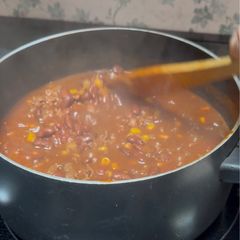 A picture of Bone Marrow Chili.