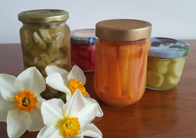 Recipe of Speedy Pickled veggies