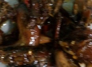 Hình của món Chim cút rô ti.