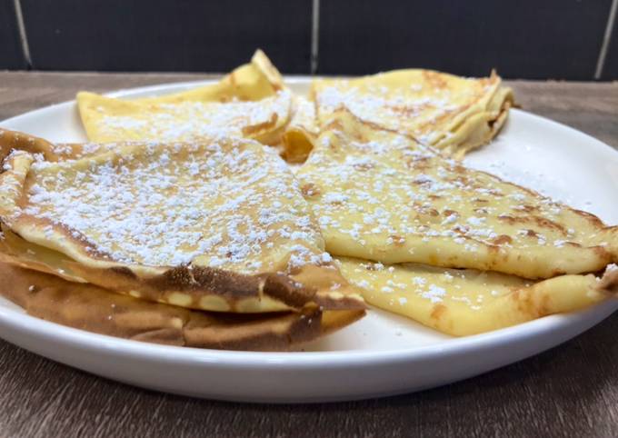 Crêpes saveur orange 🍊 ♥️😋