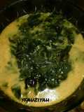 Gulai daun singkong teri