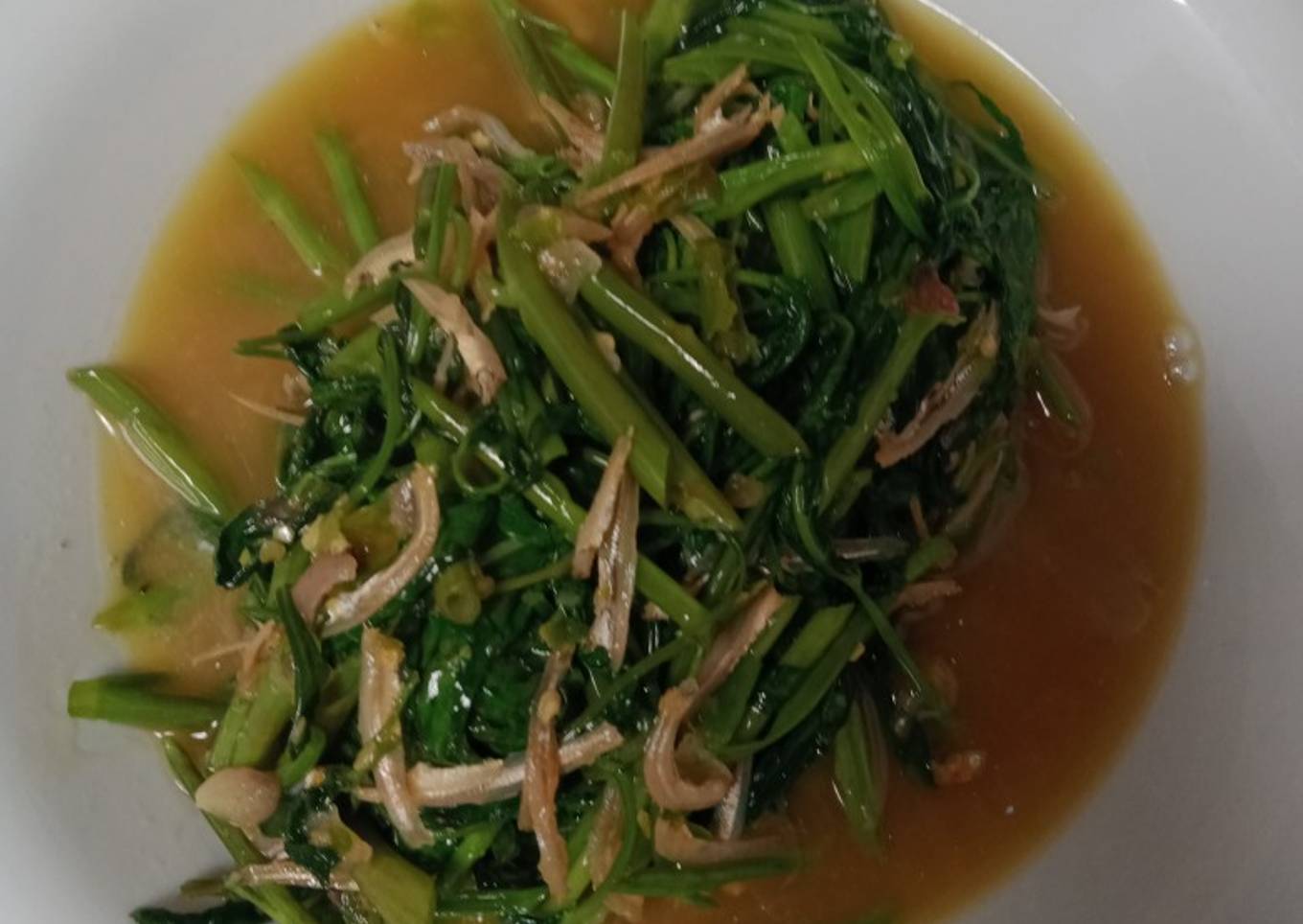 Cah kangkung teri