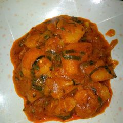 Yam porridge A picture of Yam porridge.