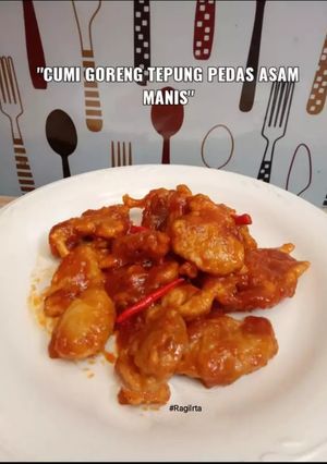 Foto resep Cumi Goreng Tepung Pedas Asam Manis