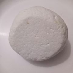 A picture of Homemade paneer.