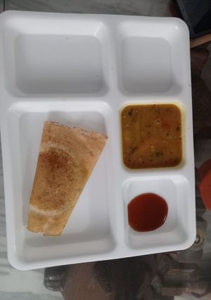 A picture of Plain dosa.