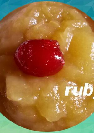 A picture of Apple jam.
