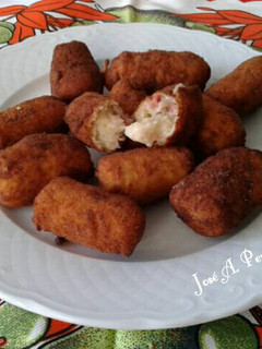 Una foto de Croquetas de jamón