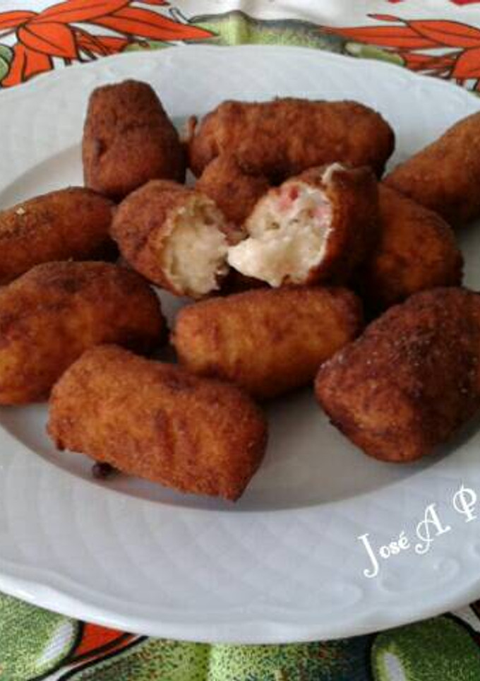 Una foto de Croquetas de jamón