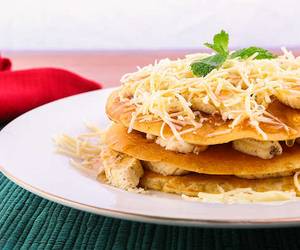 Resep Populer Resep Pancake Pisang Keju Yummy Mantul