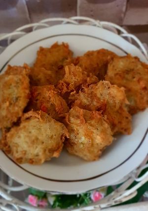 Foto resep Teri nasi basah goreng telur
