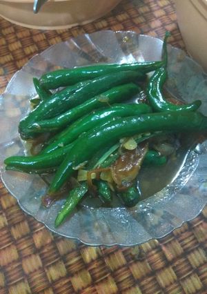 Foto resep Tumis Cabai Hijau