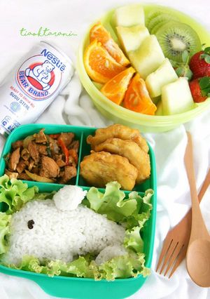 Foto resep Dolphin Bento