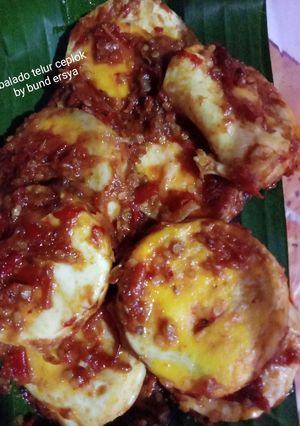 Foto resep Balado telur ceplok