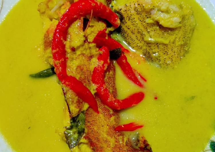 Resep Terbaik Gulai ikan kerapu Yummy Mantul