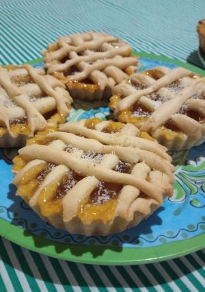 Una foto de Pastafrola de batata SIN MANTECA