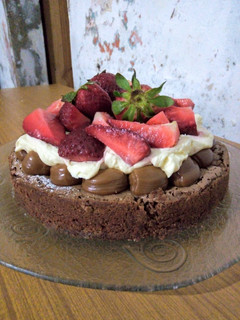 Una foto de Torta brownie