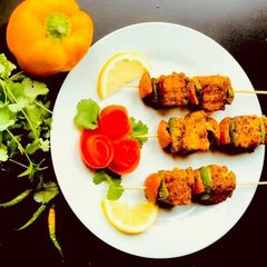 A picture of Falahari Sago Tikka.