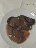Braciolina di maiale al bonarda di mio suocero