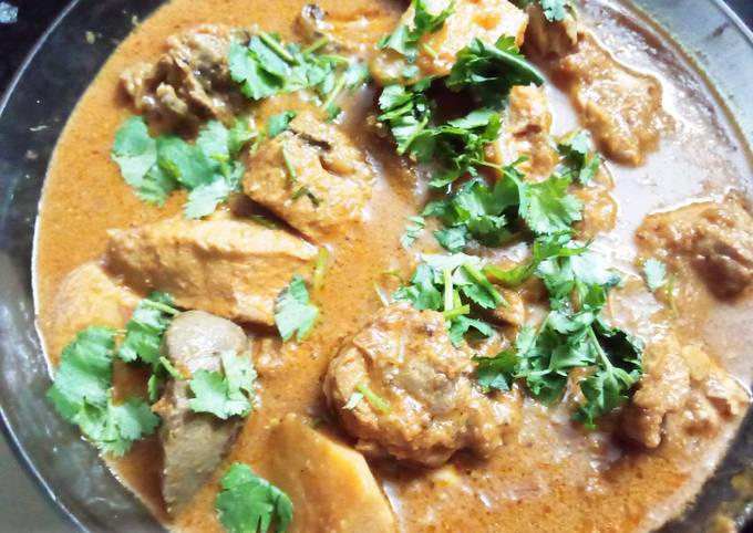 Easiest Way to Make Homemade Chicken simple salan