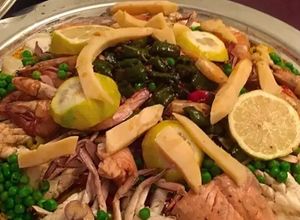 صورة لوصفة باييلا الإسبانيه