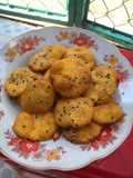 Bánh tiêu bí đỏ không men