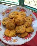 Bánh tiêu bí đỏ không men