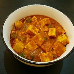 A picture of Paneer capsicum masala.