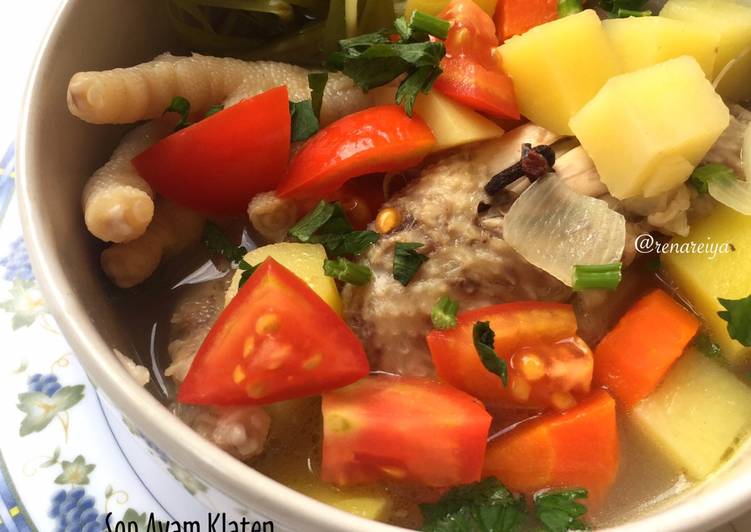 Sop Ayam A’la Pak Min Klaten�?�