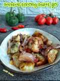 Sambal terong bulat ijo