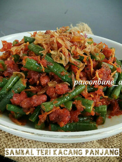 Foto resep Sambal Teri Kacang Panjang
