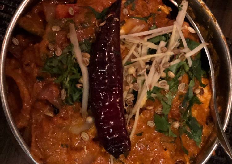 Kadai paneer