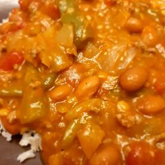 Chilli con carne A picture of Chilli con carne.