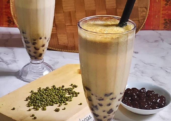 Pearl Boba Susu Kacang Hijau