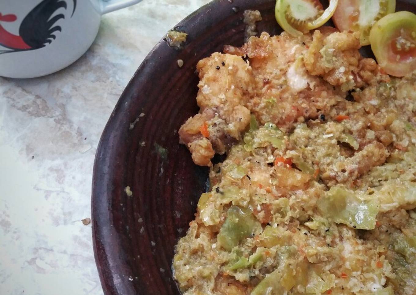 Ayam Geprek Sambel Ijo