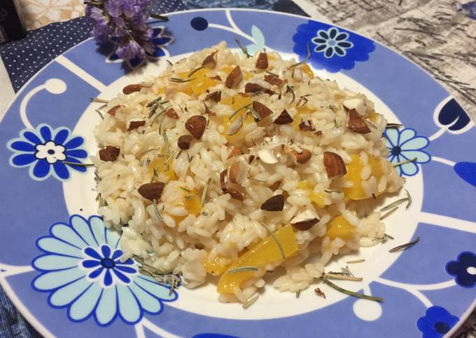 Passi a Fai  Preferito Risotto zucca e lavanda 😋