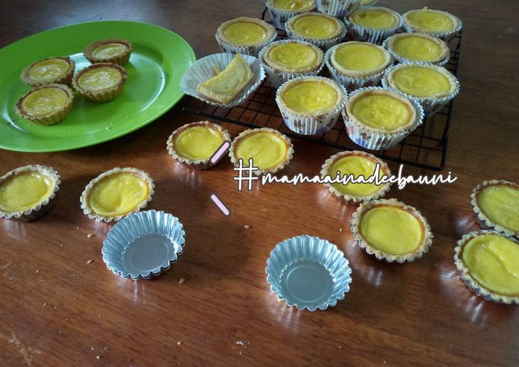 Cara Termudah Tart Telur Masakan Makanan Melayu