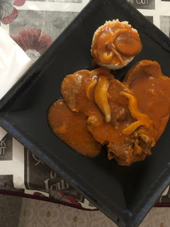 Una foto de Chuletas de cerdo en salsa de setas