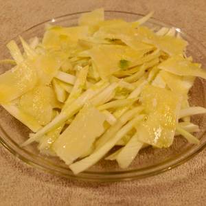 Ensalada de hinojo con queso Grana Padano