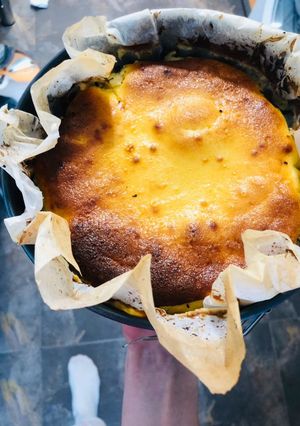 Una foto de Tarta de queso La Viña