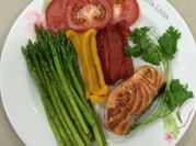 Gambar asparagus salmon