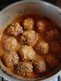 Albóndigas dulces de carne