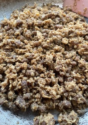 Foto resep Orek daging cincang dan telur bebek