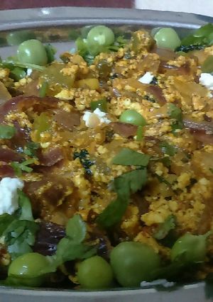 A picture of Special Paneer bhurji.