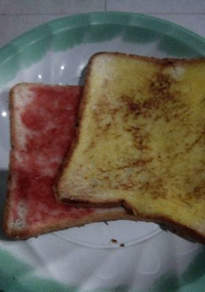 Foto resep Roti bakar teflon